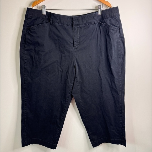 Intro by Jonathan Ross Comfort Waist Stretch Black Women’s Pants (Sz 20W) - Picture 2 of 10